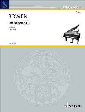 Bowen, Y: Impromptu op. 91/2