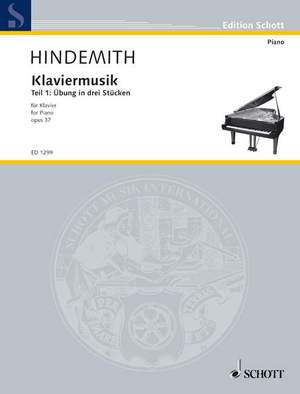 Hindemith, P: Piano music op. 37