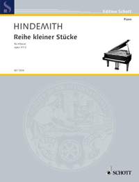 Hindemith, P: Piano music op. 37