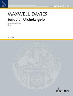 Maxwell Davies, Peter: Tondo di Michelangelo