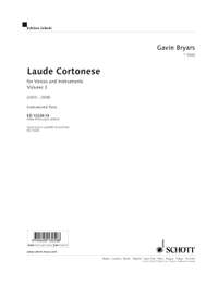 Bryars, G: Laude Cortonese Vol. 3
