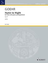 Goehr, A: Hymn to Night op. 87