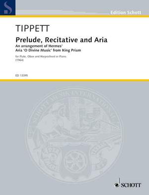 Tippett, M: Prelude, Recitative and Aria Product Image