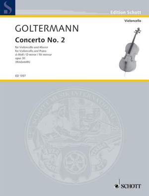 Goltermann, G: Concerto op. 30