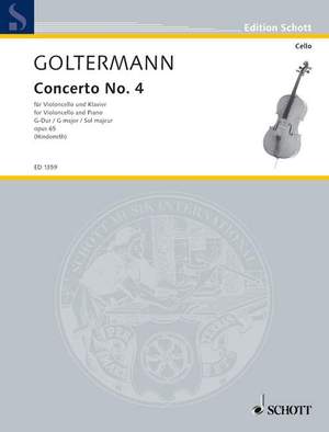 Goltermann, G: Concerto op. 65