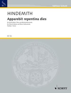 Hindemith, P: Apparebit repentina dies