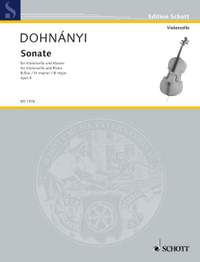 Dohnányi, E v: Sonata B flat major op. 8