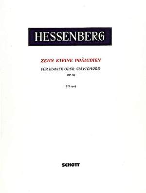 Hessenberg, K: Ten little preludes op. 35