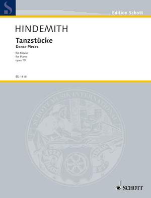 Hindemith, P: Dance pieces op. 19