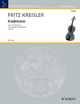 Kreisler, F: Kadenzen