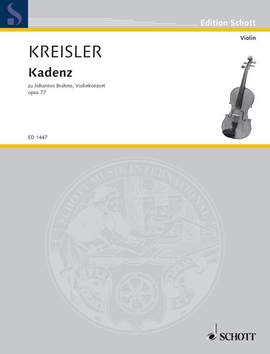 Kreisler, F: Kadenz