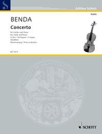 Benda, J: Concerto G Major