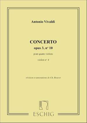 Vivaldi, A: Concerto in Bm op. 3 no.10