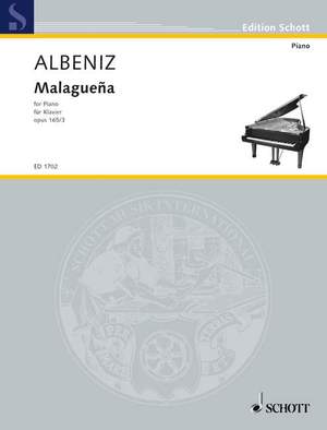 Albéniz, I: Malagueña op. 165/3