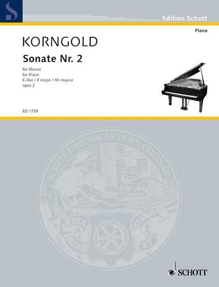 Korngold, E W: Sonata No. 2 E major op. 2