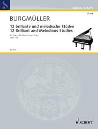 Burgmueller, F: 12 Brilliant and Melodious Studies op. 105