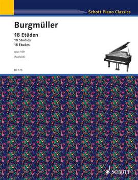 Burgmueller, F: 18 Studies op. 109
