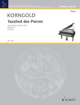 Korngold, E W: Tanzlied des Pierrot op. 12