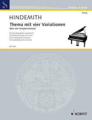 Hindemith, P: Theme with four Variations