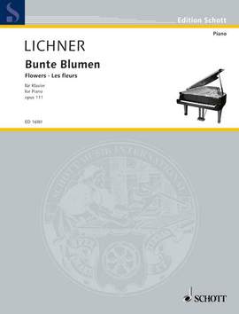Lichner, H: Bunte Blumen op. 111