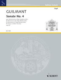 Guilmant, F A: Sonata No. 4 D minor op. 61