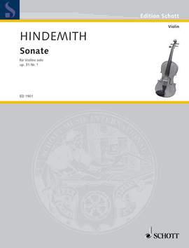 Hindemith: Violin Sonata op. 31/1