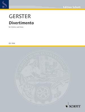 Gerster, O: Divertimento