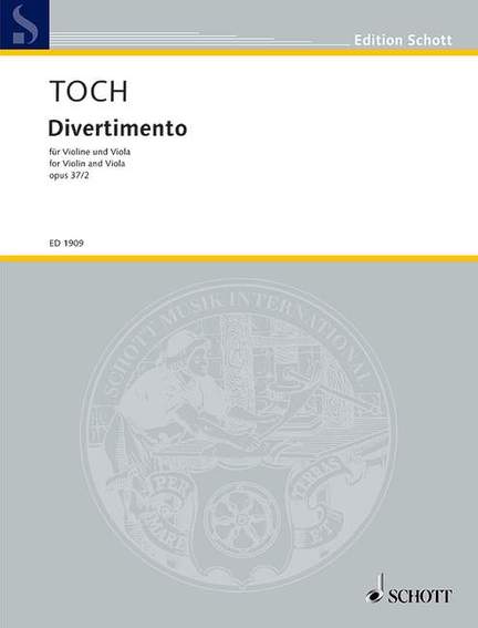Toch, E: Divertimento op. 37/2