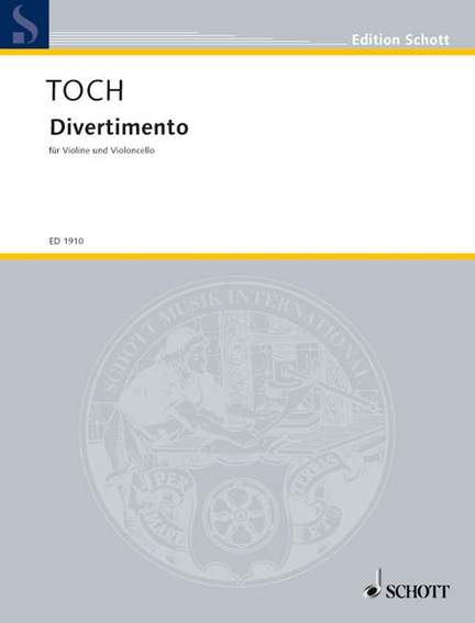Toch, E: Divertimento op. 37/1