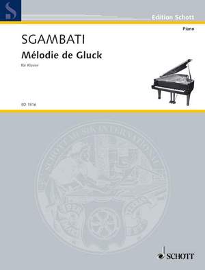 Sgambati, G: Mélodie de Gluck