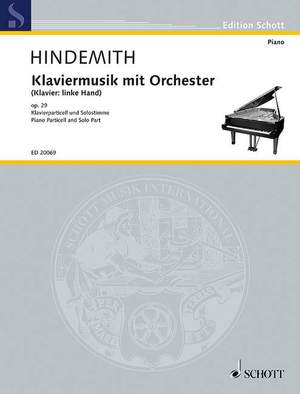 Hindemith, P: Piano Music with Orchestra op. 29
