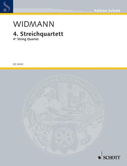 Widmann, J: 4th string quartet