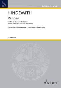 Hindemith, P: Canons II