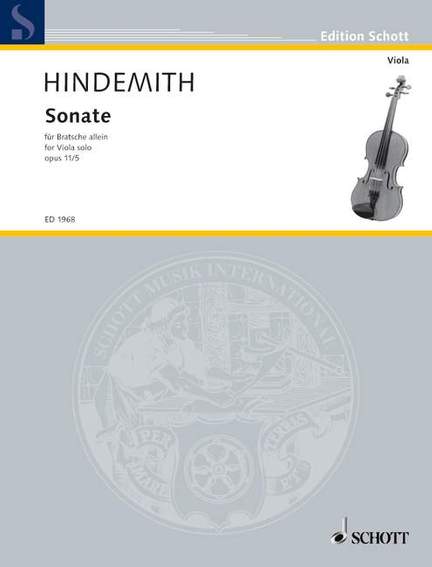 Hindemith: Viola Sonata op. 11/5