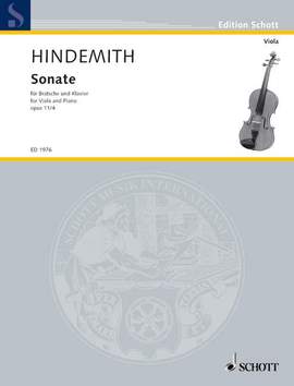 Hindemith: Viola Sonata in F op. 11/4