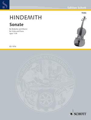 Hindemith: Viola Sonata in F op. 11/4