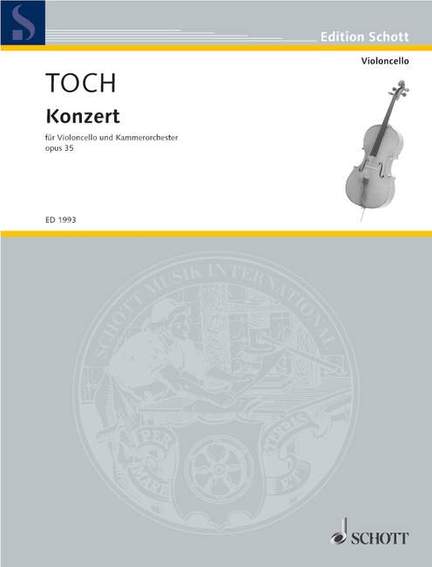 Toch, E: Konzert op. 35