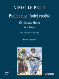 Petit: Psallite noe, Judei credite