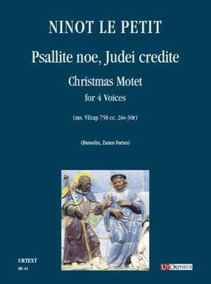 Petit: Psallite noe, Judei credite