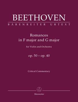 Beethoven: Romances for Violin and Orchestra, Op.50 and Op.40 (Urtext)