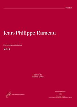 Rameau, J: Zais Symphonies (Instrumental Extracts) (Urtext)