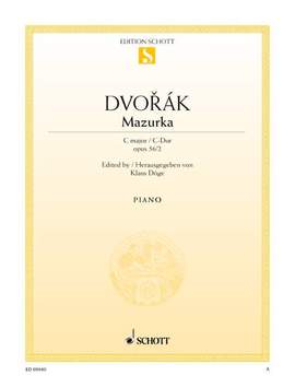Dvořák, A: Mazurka C major op. 56/2