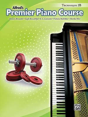 Premier Piano Course: Technique Book 2B