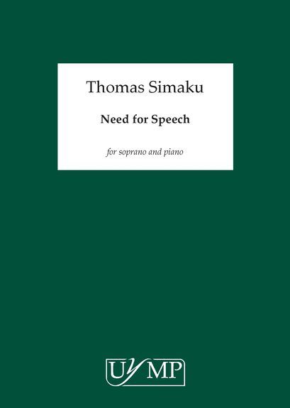 Thomas Simaku: Need for Speech