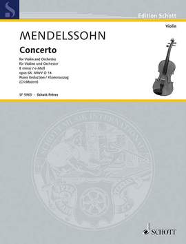 Mendelssohn: Concerto E minor op. 64 MWV O 14