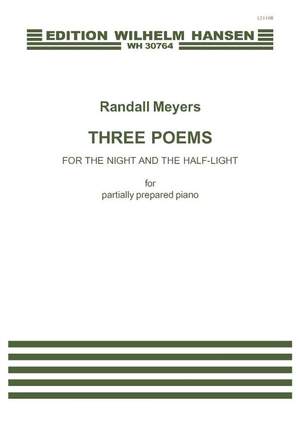 Randall Meyers: Three Poems - For The Night and The Half-Light
