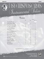 Easy Christmas Carols Instrumental Solos Product Image