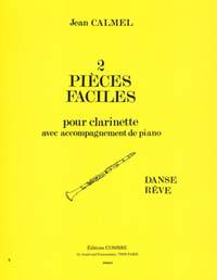 Calmel, Jean: 2 Pieces Faciles (clarinet and piano)