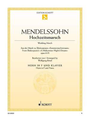 Mendelssohn: Wedding March op. 61/9