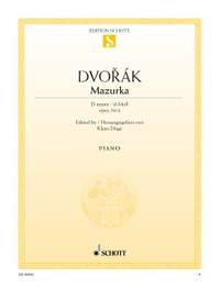 Dvořák, A: Mazurka D minor op. 56/4